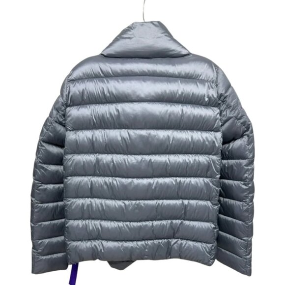 NWT NEW Save The Duck Elsie Blue Fog Faux Down Quilted Puffer Jacket L - Picture 7 of 8